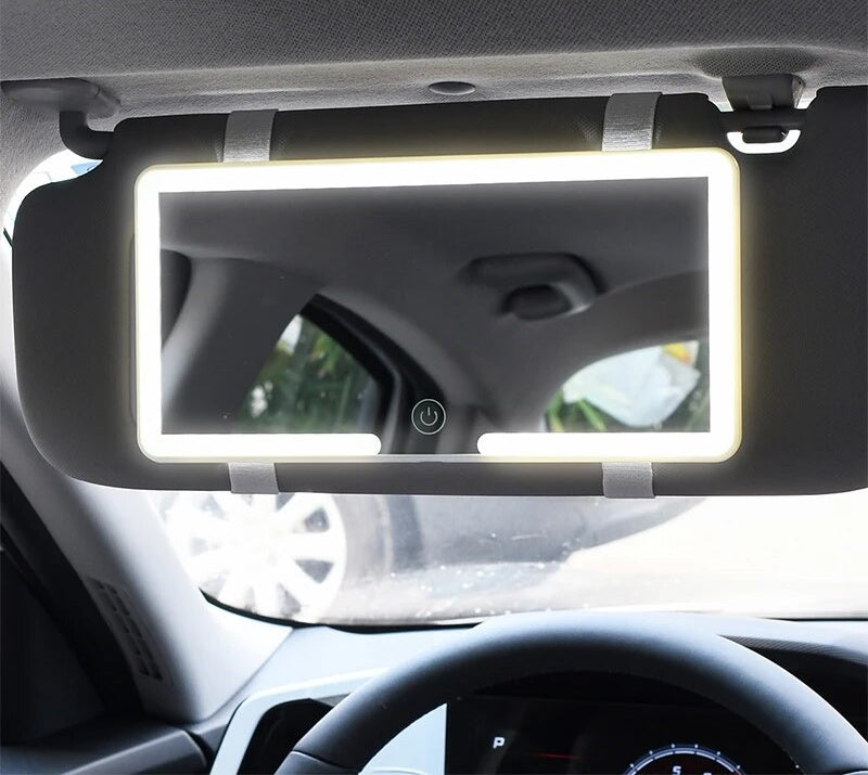 LED Car Visor Mirror